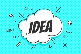 想法，言语泡沫。