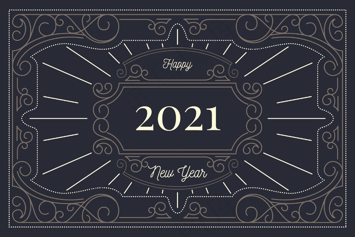 2021年年份背景eps,ai矢量模版下载