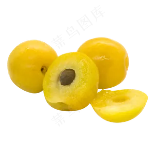 切开的杏子