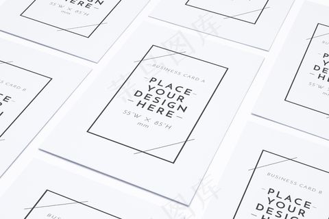 空白商业海报图案