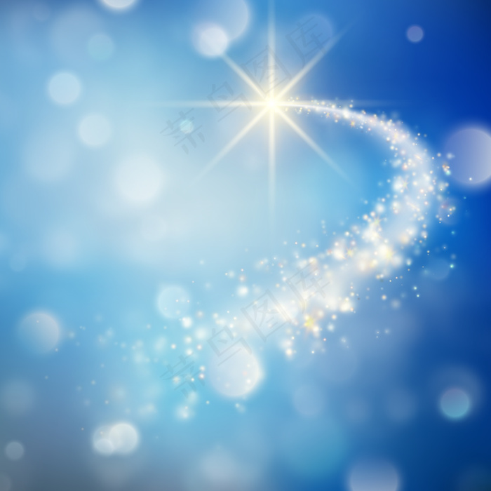 有波基效应的螺旋轨迹。