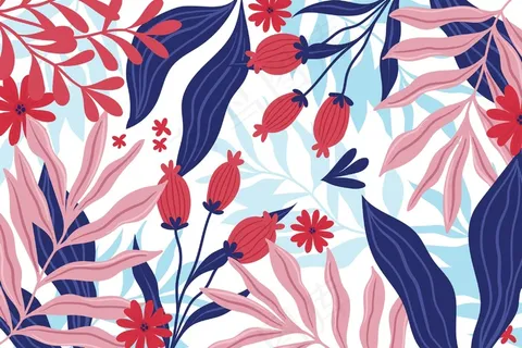 彩绘春天墙纸 彩绘春天墙纸