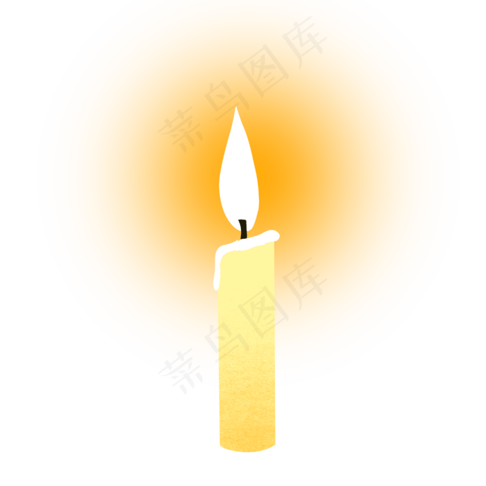 手绘矢量卡通教师节燃烧的白色蜡(3000X3000(DPI:762))psd模版下载