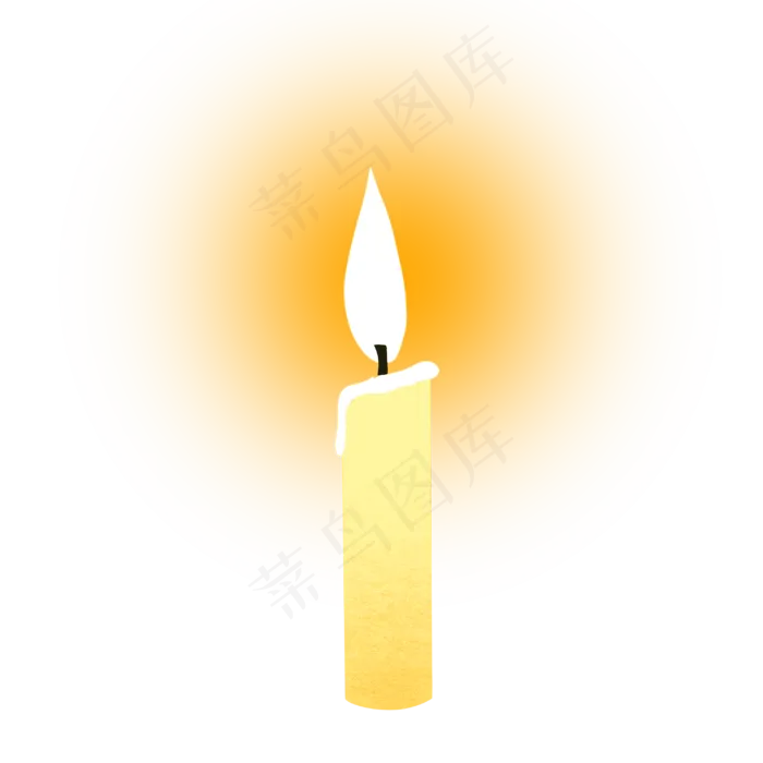 手绘矢量卡通教师节燃烧的白色蜡(3000X3000(DPI:762))psd模版下载