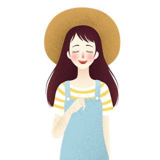 秋天旅行的可爱女孩