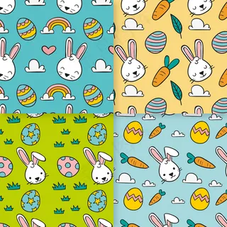 复活节图案系列