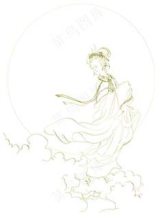 嫦娥、中秋、png 嫦娥、中秋、png
