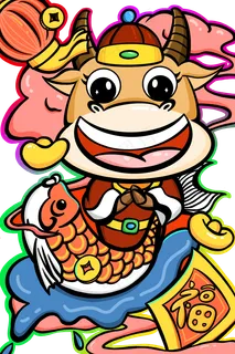 牛年大吉欢天喜地 牛年大吉欢天喜地