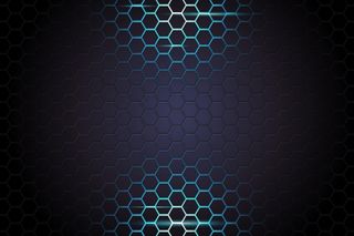 梯度六边形背景