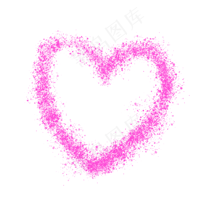情人节七夕爱心(2000X2000(DPI:300))psd模版下载