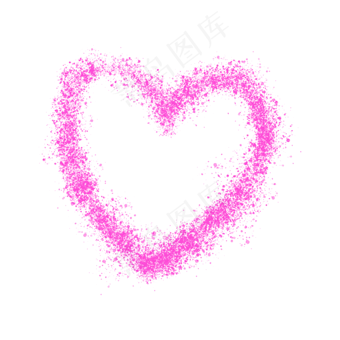 情人节七夕爱心(2000X2000(DPI:300))psd模版下载
