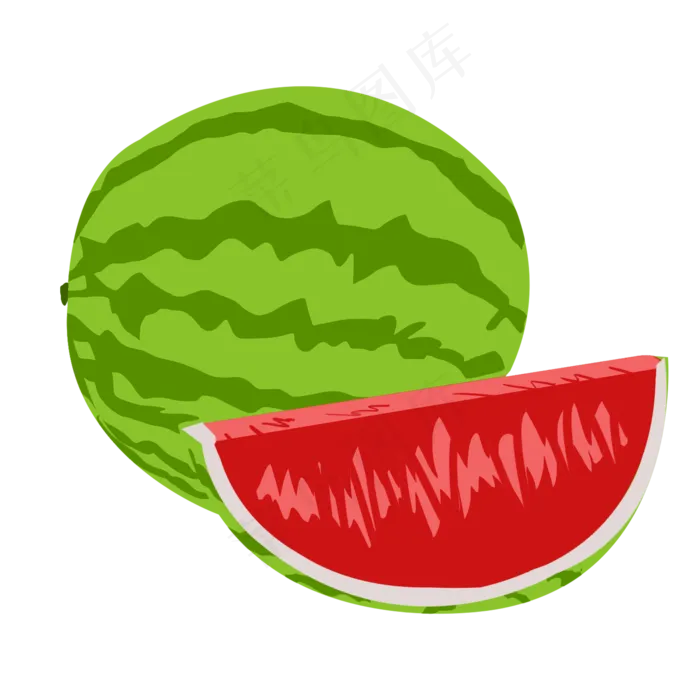 西瓜夏日水果(2000X2000(DPI:300))psd模版下载