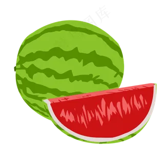 西瓜夏日水果