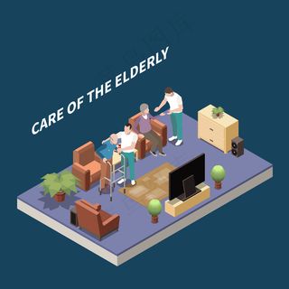 等距养老院插图