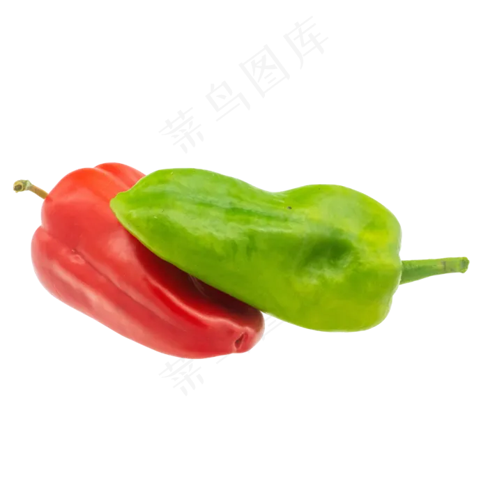 两个蔬菜辣椒(3000*3000px 300 dpi )