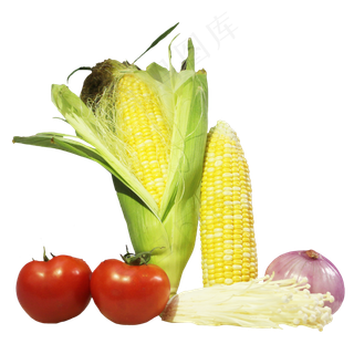 玉米洋葱农产品蔬菜组合