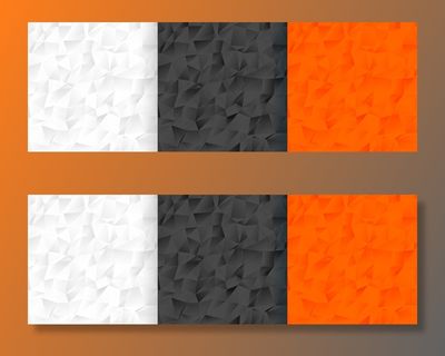 抽象低多边形三色背景图案集