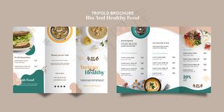健康食品宣传册模板