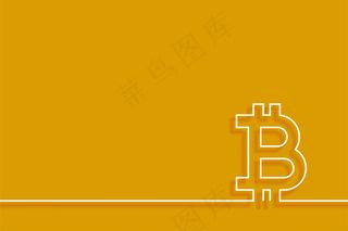 极简风格比特币技术背景