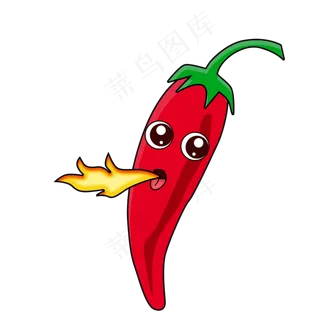 卡通辣椒立秋卡通素材