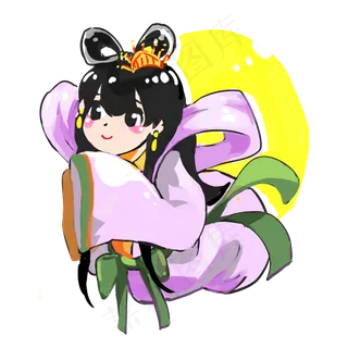 中秋节嫦娥卡通