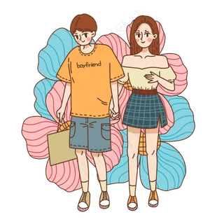 情人节可爱情侣