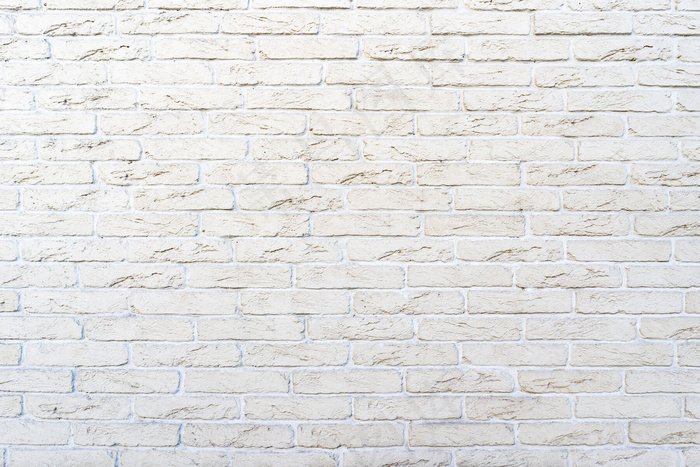 白砖墙。白填充砖的质地