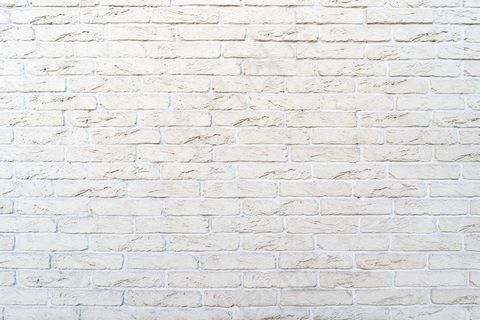 白砖墙。白填充砖的质地