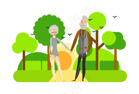 重阳节一家人团圆场景套图