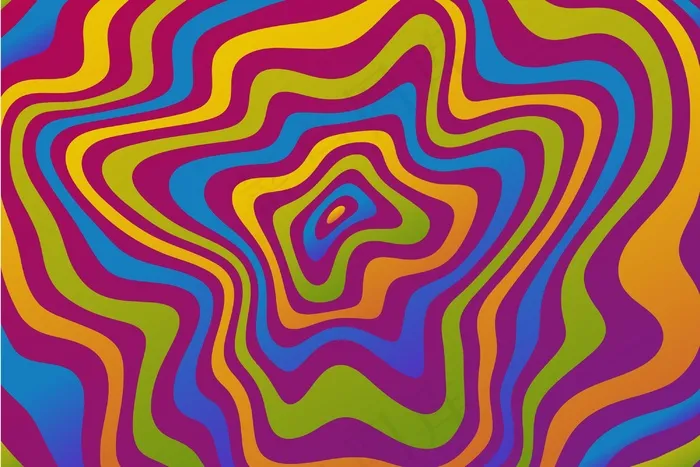 平面手绘酸性槽底eps,ai矢量模版下载