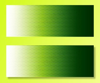 抽象半色调彩色横幅banner背景