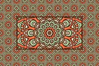 带有几何元素的简单背景