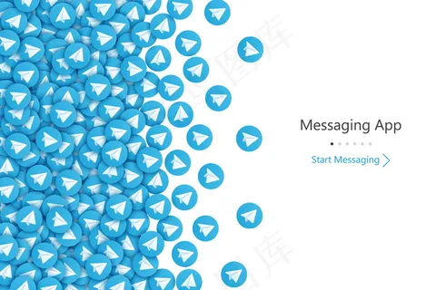 电报开始屏幕ui背景