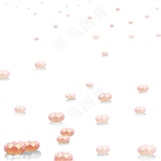 中元节鬼节莲花灯