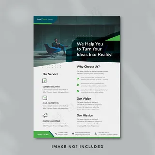 商务宣传单,DM传单模板