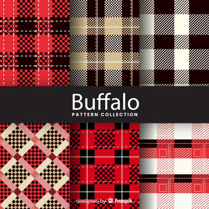 艺术水牛图案系列