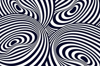 黑白迷幻幻觉背景