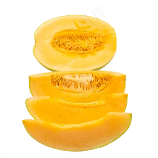 切开美味哈密瓜