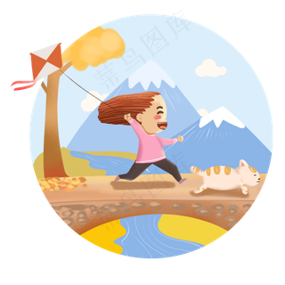 二十四节气秋分白露元素24节气