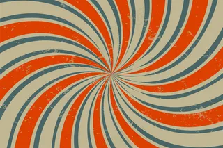 格伦奇复古螺旋背景