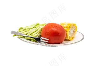 彩色蔬菜果蔬组合