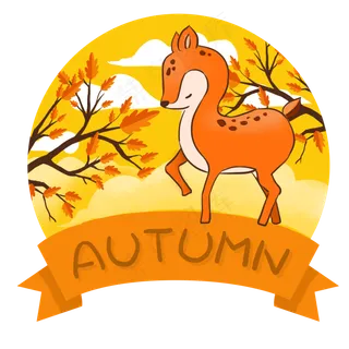 秋天动物系列之梅花鹿