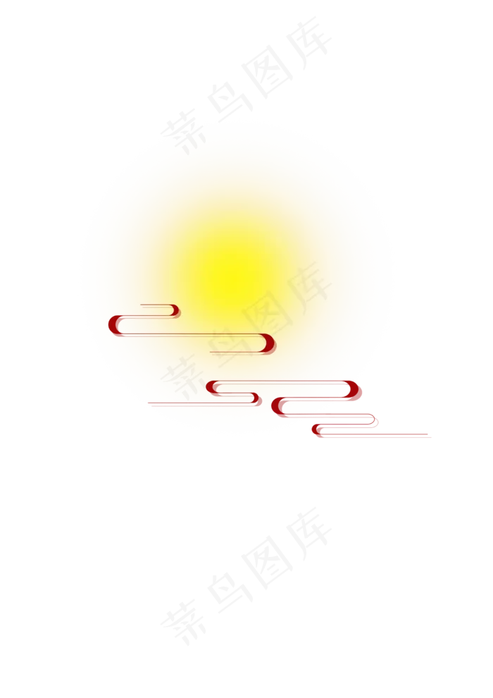 中秋节月亮免扣png(2480X3508(DPI:300))psd模版下载