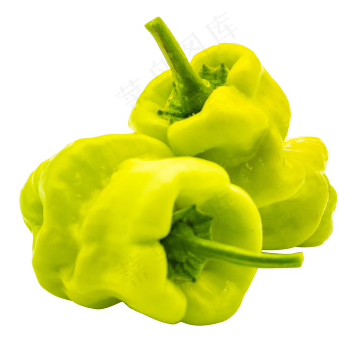绿色青椒(3000*3000px 300 dpi )