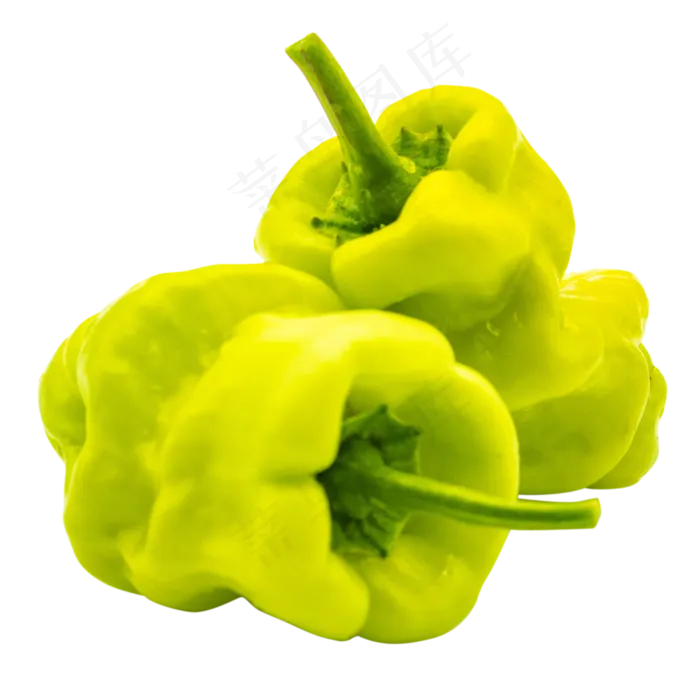 绿色青椒(3000*3000px 300 dpi )