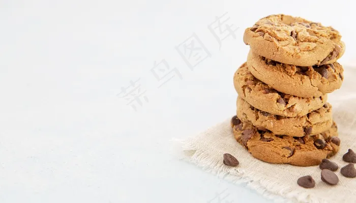 极简空间饼干堆