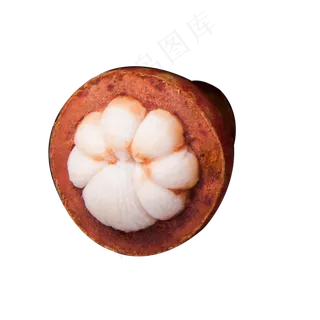 新鲜的山竹免抠图