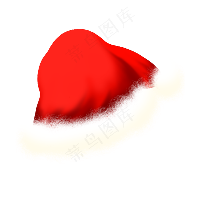 圣诞节圣诞帽装饰插画,免抠元素