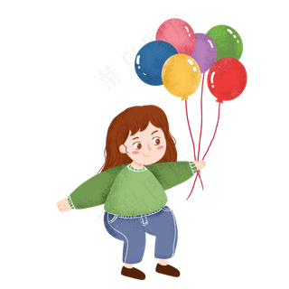 唯美六一儿童节人物