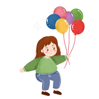 唯美六一儿童节人物